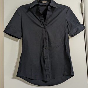 Black Theory Button Down Y2K